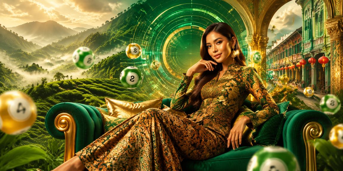 Permainan lotri bergaya batik Malaysia di platform dalam talian rm34